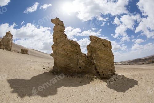 Preview: Yardang landform landscape in west of china