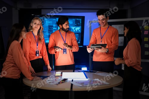 Preview: A development team celebrates a successful product launch.