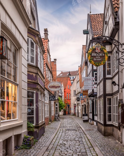 Preview: Fairytale downtown in Bremen, Germany