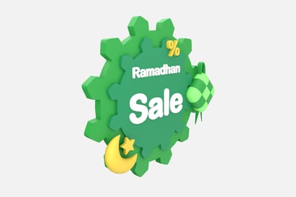 Preview: Ramadan Mega Sale 3D Illustration