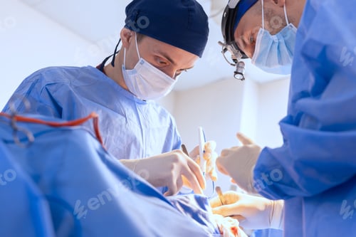 Preview: Blepharoplasty Surgery Performed by Surgeons in Modern Clinic Operating Room