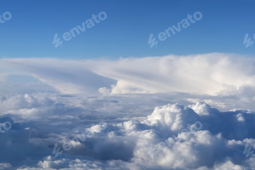 Preview: clouds in the sky from a bird's eye view