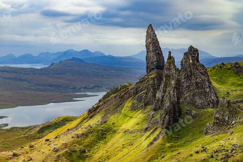 Preview: Beautiful view of the Storr. Isle of Skye, Scotland, UK.