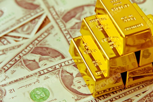 Preview: Gold bars concept