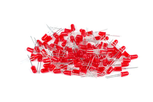 Preview: Pile of new red 5mm LED's