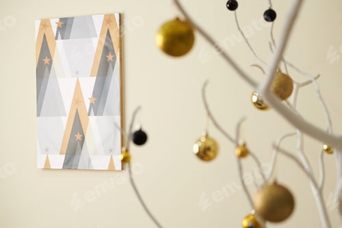 Preview: Picture in Room Decorated for Christmas