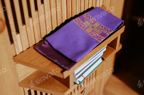 Preview: Embroidered Gospel Bookmarks On Shelf