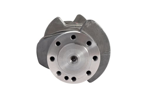 Preview: Engine Crankshaft on a white background