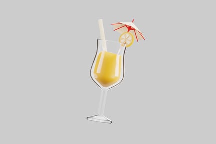 Preview: Tropical Drink with Umbrella
