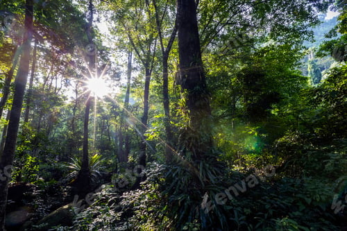 Preview: Khlong Lan Waterfall, Khlong Lan National Park, Kamphaeng Phet, in Thailand