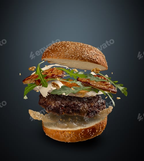 Preview: Big tasty hamburger