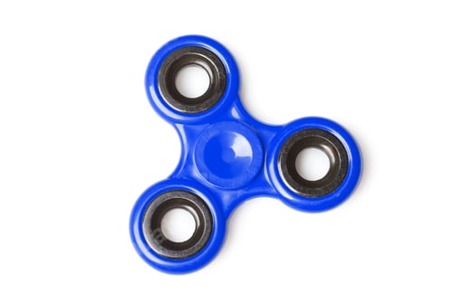 Preview: spinner stress relieving toy isolated