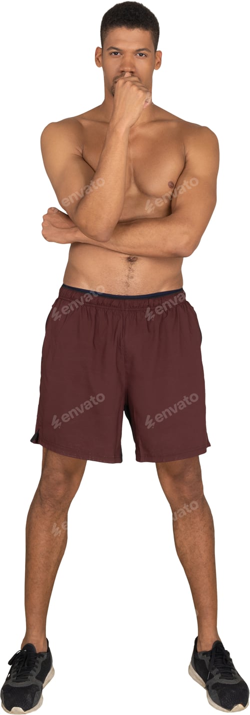 Preview: a man is standing with his hands on his face