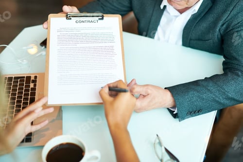 Preview: Business Meeting in Cafe