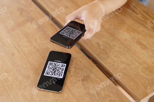 Preview: QR code online shopping cashless