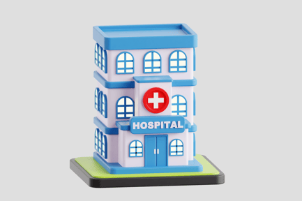 Vista previa: Edificio del hospital