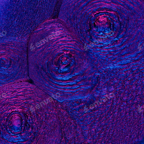 Preview: Ferrofluid illuminated with neon light