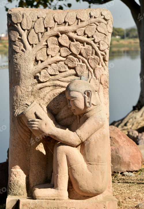 Preview: Stone carving sculptures on Khajuraho Temple, a UNESCO world Heritage site, India.