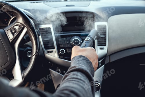 Preview: steam cleaning and disinfection of the car interior and air cond