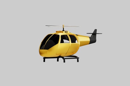 Preview: Yellow utility helicopter