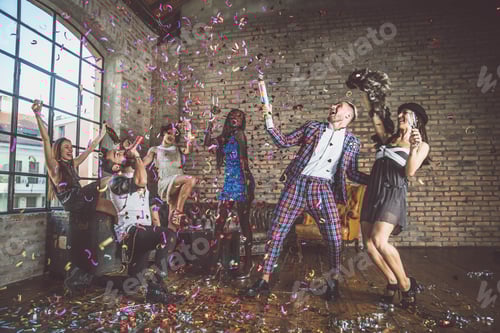 Preview: Friends having party