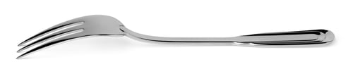 Preview: Steel metal fork isolated on white background