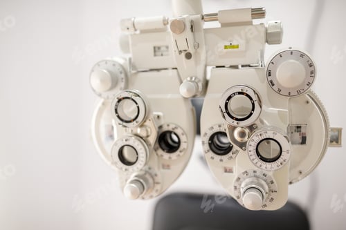 Preview: Phoropter vision exam