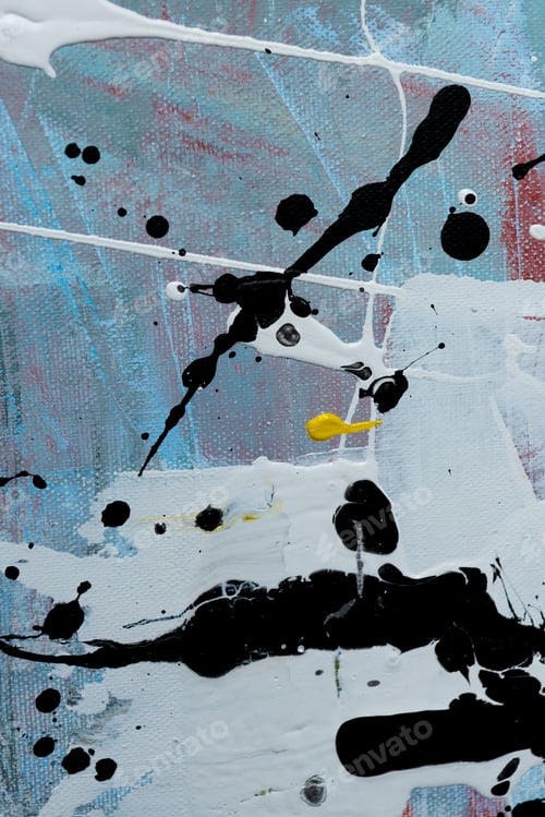 Preview: Oil paint stains on abstract background