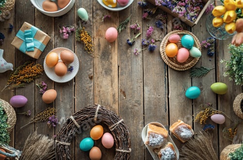 Preview: Easter holiday background
