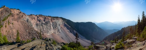 Preview: Panoramic View of Canadian Mountain Landscape
