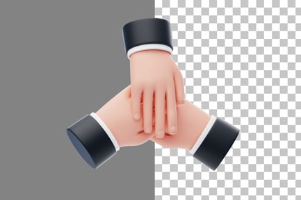 Preview: Team Collaboration 3D Icon