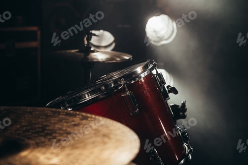 Preview: Drums on a stage