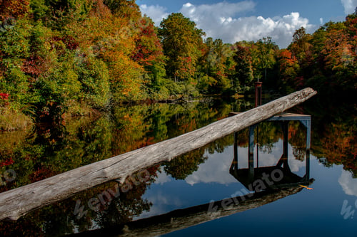 Preview: Fall reflections at the pond