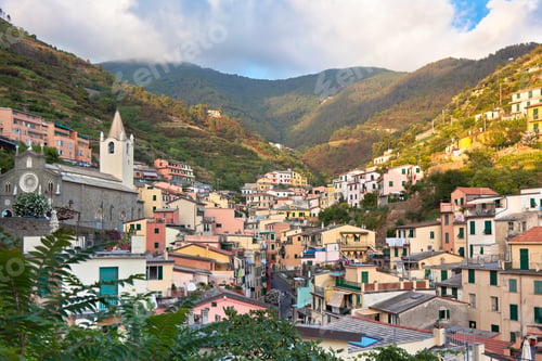 Preview: Village of Riomaggiore, Cinque Terre, Italy