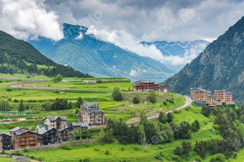 Preview: Rural landscape in Andorra.