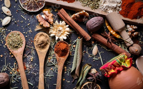Preview: Colorful spices