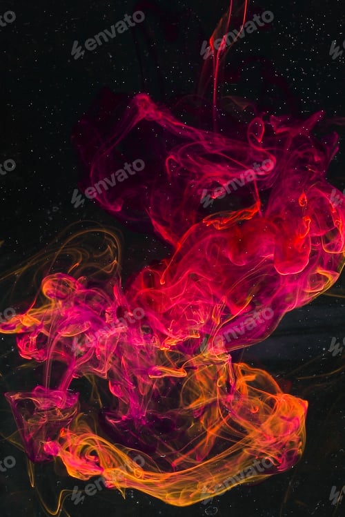 Preview: Ink In Water Background Image