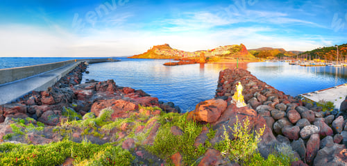 Preview: Picturesque view of Medieval town of Castelsardo