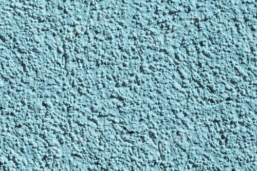 Preview: The Rough Grained Surface Is Plastered In Turquoise Color For The Textured Empty And Pure