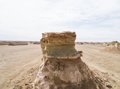 Preview: Yardang landform landscape in west of china