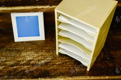 Preview: Geometrical montessori cabinet