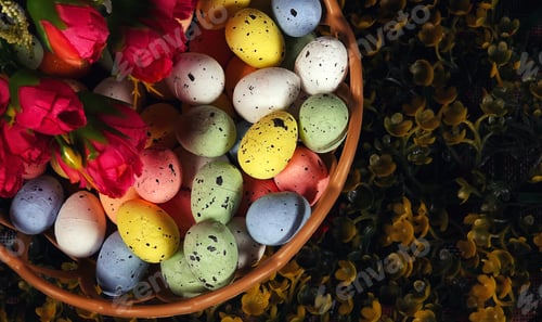 Preview: Colorful Traditional Easter Paschal Eggs