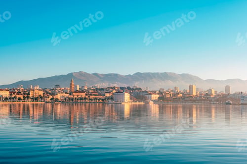 Preview: Beautiful view of Split city in the morning, Croatia