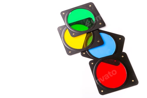 Preview: Photographic multicolored filters