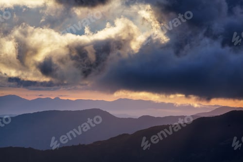 Preview: Foggy mountains in Colombia