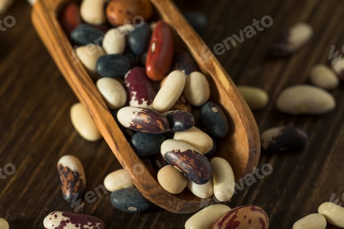 Preview: Heap of Assorted Mixed Organic Dry Beans
