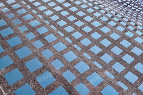 Preview: The geometry pattern of the tile floor