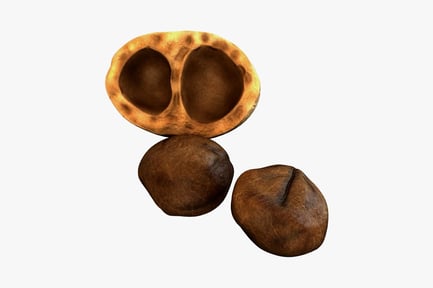 Preview: Triangular arrangement of three nuts