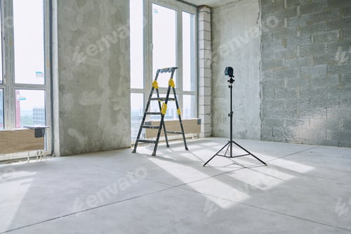 Preview: New room after builders, without decoration, nobody