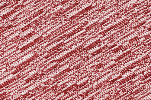 Vista previa: Textura de tela roja y blanca melange, fondo textil mixto, jacquard con tejido diagonal